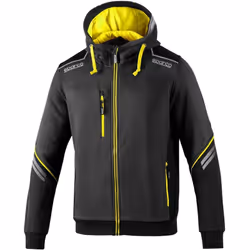 Description SWEAT-SHIRT TECHNIQUE FULL ZIP AVEC CAPUCHE POIDS : 280 g/m² COMPOSITION : 80% coton - 20% polyester SPÉCIFICATIO ...