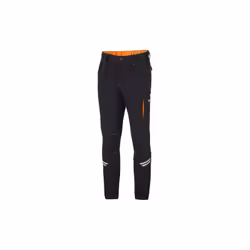 Sparco Kansas Tech Light Pants Pantalon de travail technique le'ger pour homme taille L noir/orange fluo en nylon avec insert ...