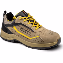 Description CHAUSSURES DE SÉCURITÉ CONFORMES À LA NOUVELLE NORME EN ISO 20345:2022, EN CUIR FIN DE SUÈDE PERFORÉ, SEMELLE EN  ...