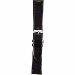 Morellato A01X3425695019CR20, Bracelet de montre, Cuir, Métal, Argent