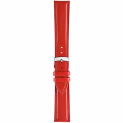 Morellato A01X3935A69083CR16, Bracelet de montre, Cuir, Métal, Argent
