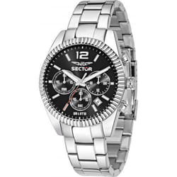 Sector 240 Montre bracelet Mâle Quartz Acier inoxydable