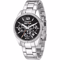 Sector 240 Montre bracelet Mâle Quartz Acier inoxydable