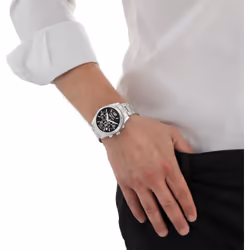 Sector 240 Montre bracelet Mâle Quartz Acier inoxydable