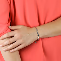 Morellato SAHM10 Bracelet à mailles Hearts & Love Femelle Acier inoxydable