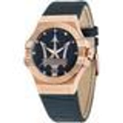 Montre - Maserati - R8851108027 - Quartz - Analogique - Cuir Bleu