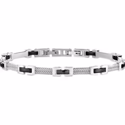 Morellato SKR36, Bracelet à mailles, Mâle, Acier inoxydable