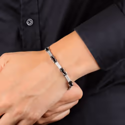 Morellato SKR36 Bracelet à mailles Mâle Acier inoxydable