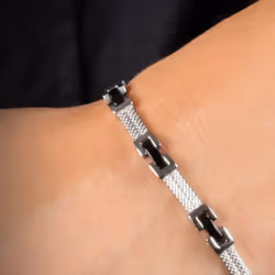 Morellato SKR36 Bracelet à mailles Mâle Acier inoxydable