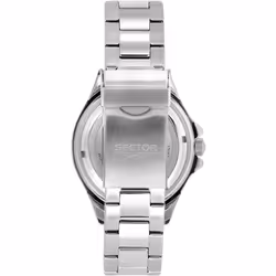 Sector 230 Montre bracelet Quartz Noir, Rouge, Argent
