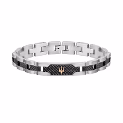 Bracelet - Maserati - JM419ASC01 - Acier - Gris - Bicolore