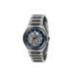 Montre - MASERATI - TRICONIC 40mm AUTO BLUE DIAL BR GUN - Acier - Automatique - Verre saphir