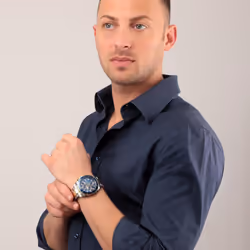 Sector 450 Montre bracelet Mâle Quartz Bleu, Or - Vue supplémentaire 4