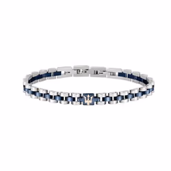 Bracelet - MASERATI - JM320AST10 - Acier - Bleu - Mixte