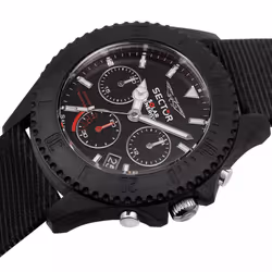 Sector SAVE THE OCEAN Montre bracelet Mâle Quartz Noir