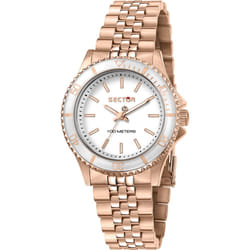 Sector 230 Montre bracelet Femelle Quartz Or rose