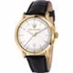 Montre - MASERATI - EPOCA - Cuir Noir - Analogique - Chic