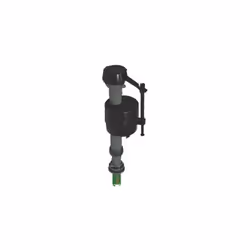Robinet à flotteur silencieux télescopique avec fil de laiton pour citernes avec entrée d’eau par le bas. Fermeture silencieu ...