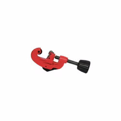 Ébavurage de tuyau intégré et roue de secours dans le bouton. Deux rouleaux de support avec écaillage pour couper les collier ...