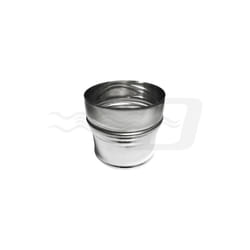 Tuyau d&39augmentation en acier inoxydable pour conduits de fumA e m / f 160-180 mm