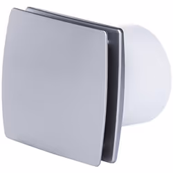 Vecamco extracteur e'lectrique externe avec support de ventilation naturelle 10 cm 19W IP44 chrome argente' ide'al pour salle ...