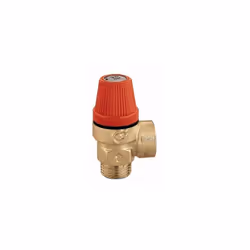 Soupape de sécurité ordinaire. Connexions mâle - femelle, ouverture surpression 20%. Écart de clôture 20%. PN10 (dianflex) Ta ...
