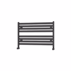 Radiateur décoratif plat horizontal en acier. Collecteurs verticaux rectangulaires 40x30 mm d’une épaisseur de 1,5 mm. Élémen ...