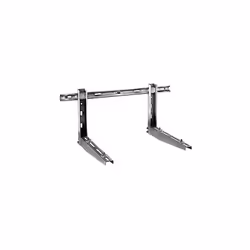Etagère entièrement en acier inoxydable avec traverse pour climatiseurs extérieurs. Épaisseur du support 15/10. (DianFlex) La ...