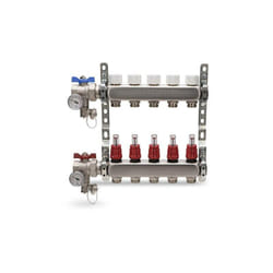 Aton - Collecteur de distribution en acier inoxydable complet avec