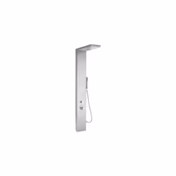 Fabriqué en acier inoxydable; 2 ans de garantie; 3 fonctions sélectionnables: douchette, pommeau de douche, jet horizontal. T ...