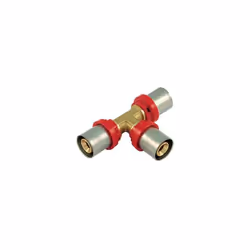 Raccords de presse pour tuyaux multicouches « Compact » en laiton -ISO 228(dianflex)Taille: 16 x 2,0 - 16 x 2,0 - 16 x 2,0