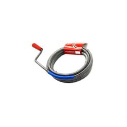 Déboucheur spirale 6mm avec manivelle