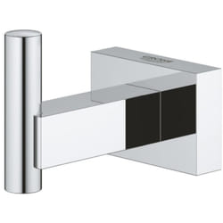 Grohe - Essentials Cube crochet chrome' avec fixation cache'e accessoires de salle de bain crochet pour peignoir