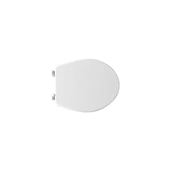 Bossini - Abattant wc pour toilettes Faleri Mascalzone 40-46 x 35,2 cm abattant wc blanc avec charnie'res re'glables et sie'ge en bois
