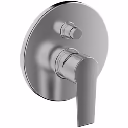 Mitigeur de douche à encastrer avec inverseur 2 voies. Diam cartouche 35 mm.