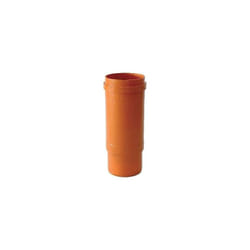 Senza - Joint de dilatation en pvc rouge avec joint à lèvre