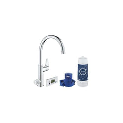 Grohe - Mitigeur évier blue pure baucurve avec système filtr. eau