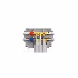 Système de distribution et d’interception des installations sanitaires. (dianflex) Taille: C / F Mono-Int 4 + 5 F13