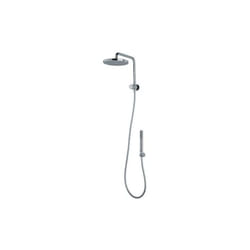 Kit bras de douche avec pommeau de douche de rénovation oki et douchette