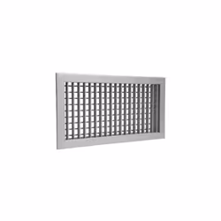 Buse de livraison avec ailettes réglables pas de 20 mm. Utilisation murale. Hauteur d’installation: 2,5 - 3,5 m. Fixation sta ...