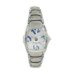 Chronotech Lady Night Montre bracelet Femelle Quartz Argent