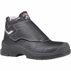 Tige : Tige en cuir pleine fleur, hydrofuge Languette de transpiration avec fil Kevlar®. Doublure Wing Tex : matériau respira ...