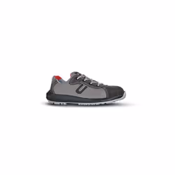La chaussure de sécurité à talon bas Coal RR20016 U-Power est une chaussure de travail robuste et classique, dotée d'un embou ...