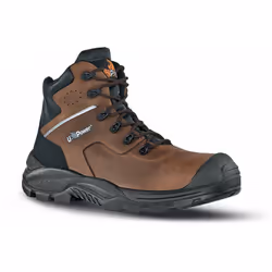 Chaussures de sécurité hautes GREENLAND UK S3 SRC - Marron 39