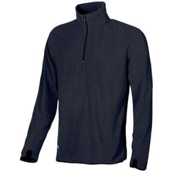 U-power - Sweat de travail polaire col zippé artic - Bleu 4XL