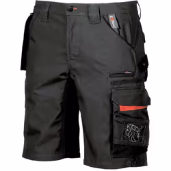 Bermuda de travail avec poches amovibles START - Noir XL - FR (46) - EU (52)