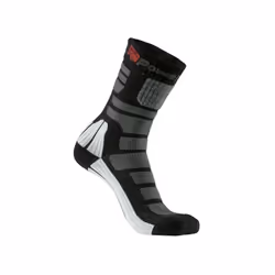 Chaussettes de travail techniques courtes en Thermolite avec bandes extensibles multidimensionnelles avec compression graduée ...