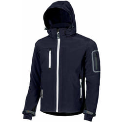 U-power - Veste de travail softshell metropolis - Bleu m