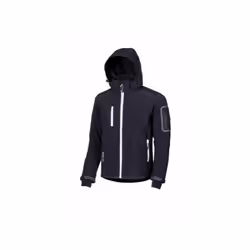 La veste de travail Metropolis DW024DB de U-Power est une veste pratique et confortable en tissu soft shell stretch respirant ...