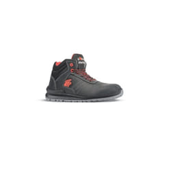 U-power - Bottes de sécurité Walter t. 43 noir cuir pull-up S3 src en iso 20345